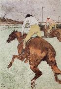 The Jockey, Henri de toulouse-lautrec